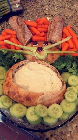 Veggie and Bread Bunny