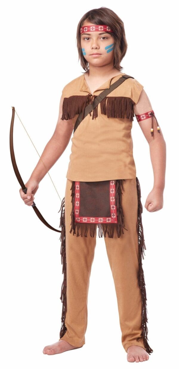 Native American Brave Costume for Kids