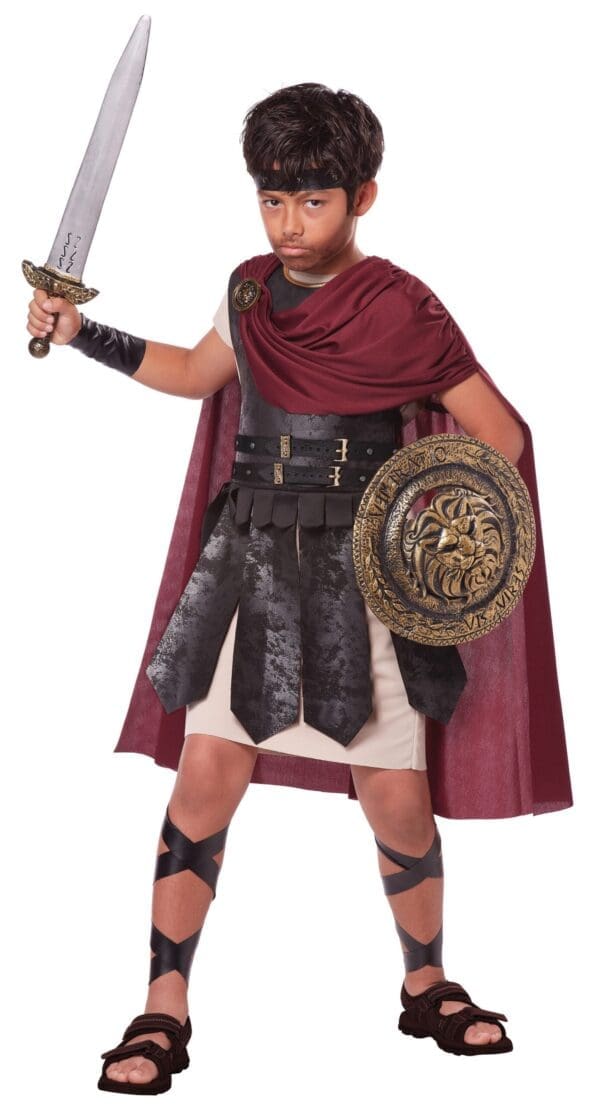 Child Spartan Warrior Costume