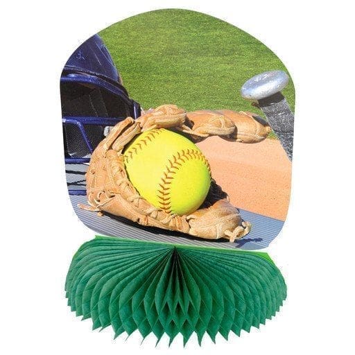 Fastpitch Softball Honeycomb Centerpiece - Image 2
