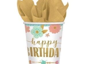 Boho Birthday Girl Cup 9 Oz (8)