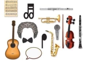Music Photo Fun Props