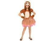 Sassy Sloth Girls Child Animal Costume