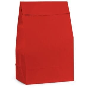 Red Paper Favor Bags (12 Pack)