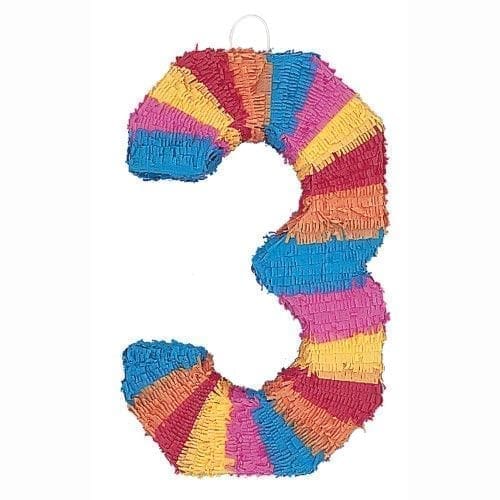 Number 3 Pinata, 33' X 14', 1 Count