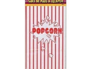Paper Party Bags 10"X5.25" 10/Pkg-Popcorn
