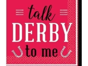 Derby Day Beverage Napkins