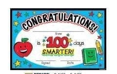 100th Day of School Certificate Pack