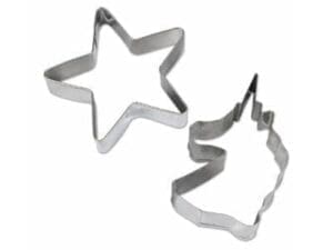 3 & 3.5 in. Unicorn Cookie Cutters