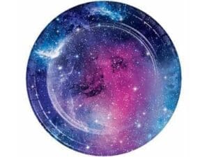 Galaxy Paper Dessert Plate - Set of Eight