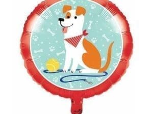 Dog Print Mylar Party Balloon