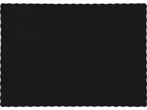 Black Placemats, 50-Pack