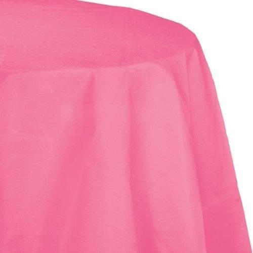 Candy Pink Octy Round Tablecloth, Each
