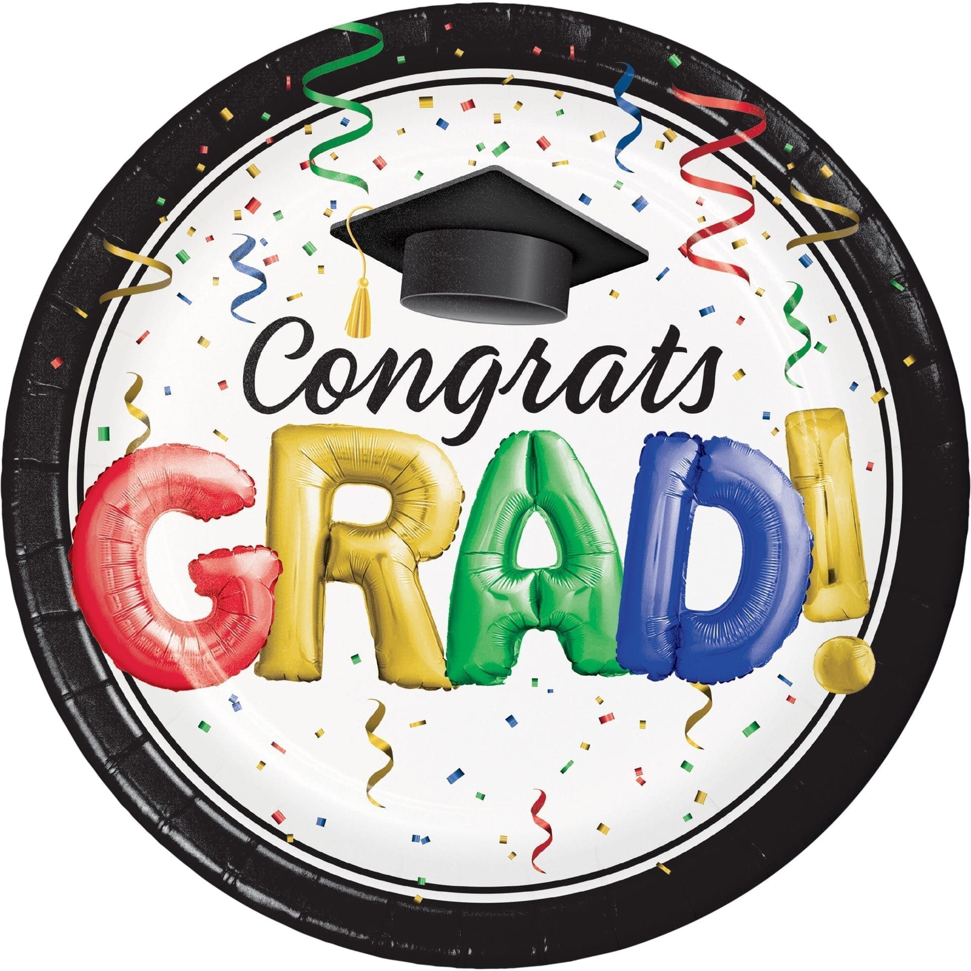 #1 Grad Dinner Plates