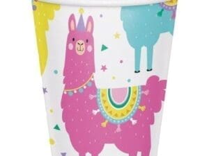 Llama Party Cup - Set of Eight
