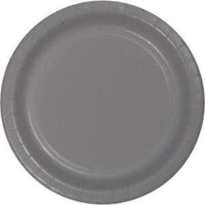 Glamour Gray Luncheon Plate