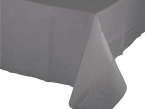 Glamour Gray Tablecover 54"X 108" Tis/Poly, CASE of 6