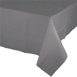 Glamour Gray Tablecover 54"X 108" Tis/Poly, CASE of 6