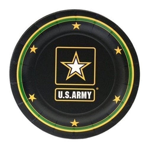 US Army Dessert Plates 8ct