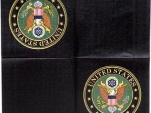 US Army Lunch Napkins 16ct