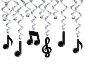 Musical Note Whirls