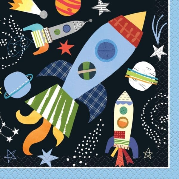 Outer Space Beverage Napkins