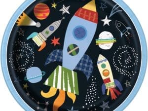 Outer Space Dinner Plates
