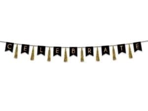 13 in. X 12 Ft. Celebrate Tassel Streamer