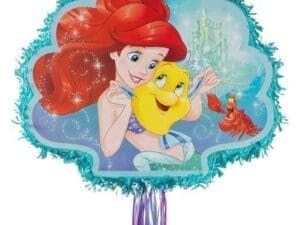 Pull String Little Mermaid Pinata