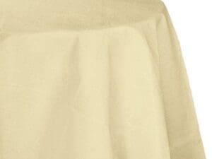 Round Table Cover, 82" ivory