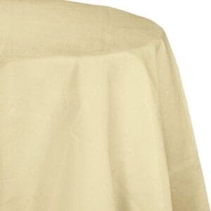 Round Table Cover, 82" ivory
