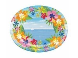 Lush Luau Oval Platter, CASE of 96