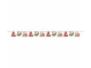 Creative Converting Multicolor - Lush Luau Ribbon Banner
