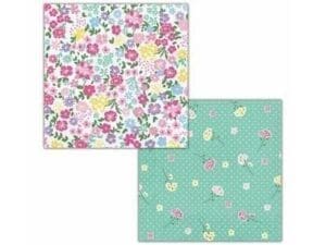 Creative Converting Floral Tea Party Luncheon Napkin, 2 Sided, 16 Ct