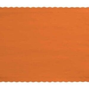 Touch of Color Placemats, 9.5" X 13.375", Sunkissed Orange, 50 Ct
