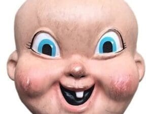 Happy Death Day Killer Adult Vacuform Costume Mask  Dirty Version