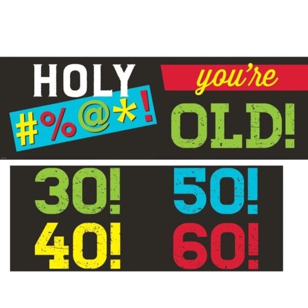 340093 Old Age Humor Banner