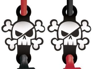 Treasure Island Pirate Party Blowers, 8 Count