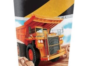 Big Dig Construction Plastic Keepsake Cup 16 Oz.