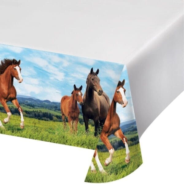 Wild Horse Table Cover