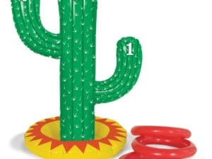 21 & 7.25 in. Inflatable Cactus Ring Toss
