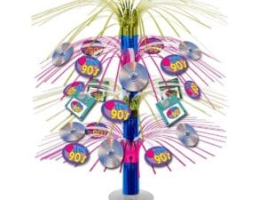 Set of 12 Multi-Color Hawaiian Luau Party Streamer 7'