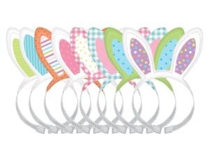 Easter Bunny Headbands 8ct