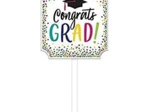 Yay Grad Yard Stake Decorations