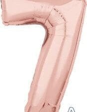 Rose Gold 26 Number Foil Balloon - 7