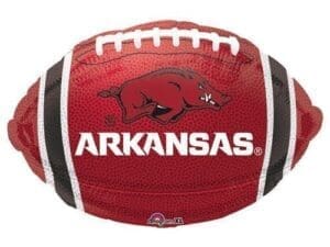 18 in. University of Arkansas Football Balloon