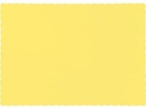 Placemats, 9.5" X 13.375", Mimosa, 50 Ct