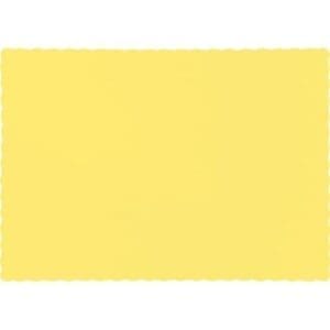 Placemats, 9.5" X 13.375", Mimosa, 50 Ct
