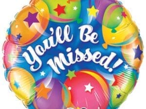 18 in. You Will Be Missed