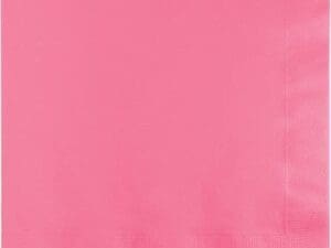 Luncheon Napkins, 6.5" X 6.5", 50pk, candy pink